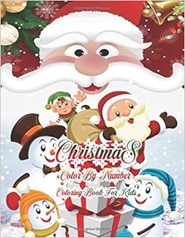 Amazon.com: Christmas Color By Number Coloring Book For Kids Amazon.com: Christmas Color By Number Coloring Book For Kids
