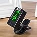 tesyyke Mini Digital Clip Tuner Rotatable Sensitive Accessories for Guitar Bass Violin Ukulelethumb 3