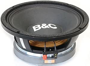 Amazon.com: B and C B\u0026C - Woofer de graves de 10 pulgadas, color negro :  Electrónica