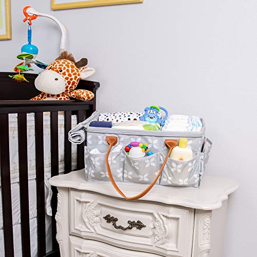3 Diaper+Caddy+Organizer+Zip+Top+Moteph