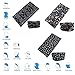 Wide Headbands Headwear Head Wrap Sport Sweatband for Men and Women,Workout,Yoga,12-in-1 12PCS/9PCS/6PCS Multifunction Magic Scarf