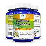 Pure Garcinia Cambogia Extract Complex (Contains 95% HCA Highest Potency ingredient) Slim Diet Max Strength Formula Reduce Appetite & Lose Weight Fast All Veggie Capsules Vegan Safe 120 Veggie Caps