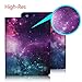 iPad Case, iPad 2/3/4 Case, HAOCOO Stylish Art Printed Flip PU Leather Stand Protective Case with Card Slots for Apple iPad 2/3/4 Generation (9.7 Inch) (Galaxy)