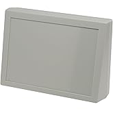 BUD Industries PS-11502-G Style E Plastic Box 5.27" L x 7.44" W x 2.15" D, Gray
