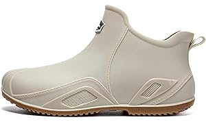 Men's Rain Shoes Booties For Outdoor Fishing Kitchen Work All Seasons Durable Slip- Footwear Protectors