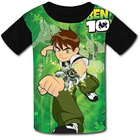 HEYheyboy Ben-Hero-10 Omniverse Kids Cute T-Shirt Short Sleeve Youth Tees for Boys Girls