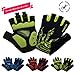 MOREOK Shock-Absorbing Breathable Anti Slip Cycling Half Finger Outdoor Sport Bicycling Gel Padded Mountain Road Motorcycle Bike Riding Gloves Men/Women