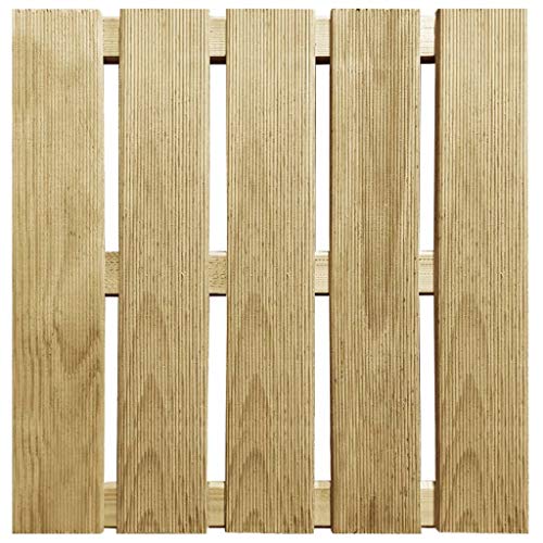 Vigleco Terrassendielen 6 STK. 50×50 cm Holz Grün – Bild 4