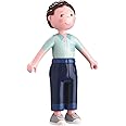 HABA Little Friends Dad Michael - 4.5" Bendy Doll Figure