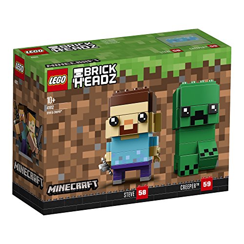 LEGO BrickHeadz Steve & Creeper (41612), Minecraft Figuren