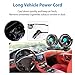 Electric Car Fan, Dual Head 2 Speed 12V Cooling Air Circulator - 360 Degree Rotatable Auto Fan for Sedan SUV RV Boat Auto Vehicles Golf Cart by Blu7ive