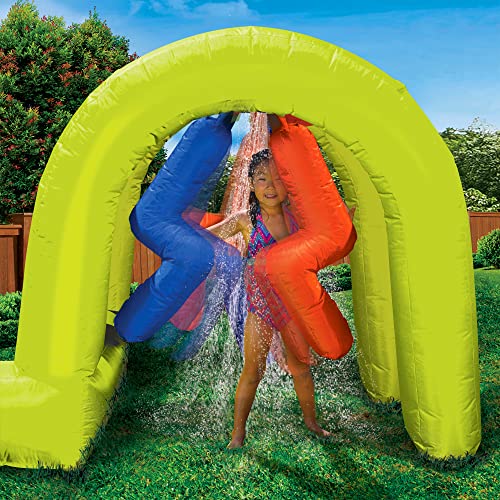 BANZAI Inflatable Summit Splash Adventure Water Park Climbing Wall