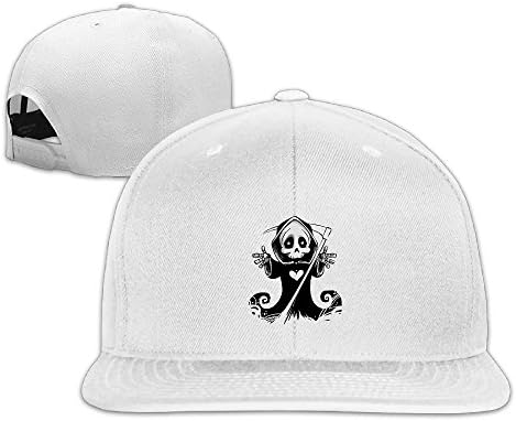 Unisex Ghost Hugs Lovely Easy Adjustable Baseball Cap Hat White
