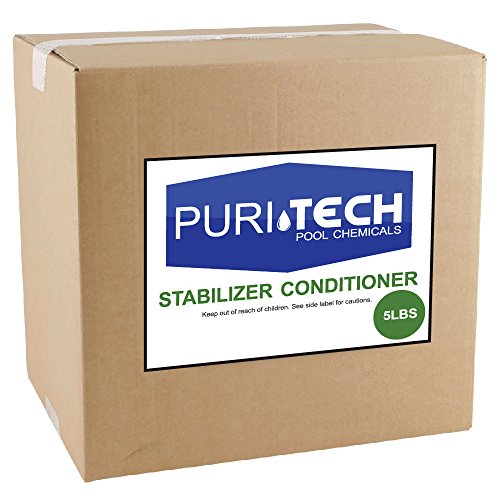 Puri Tech 5 lbs Stabilizer Conditioner Cyanuric Acid UV Protection for Swimming Pools and Spas