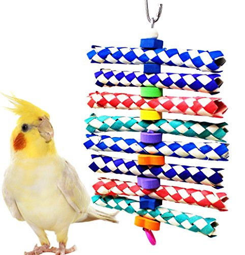 Bonka Bird Toys 1243 Foamy Delight Bird Toy parrot cage craft toys cages cockatiel parrotlet conure