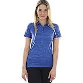 Charles River Apparel Women's Space Dye Moisture Wicking Performance Polo