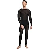 Men's Pure Mulberry Silk Knitted Thermal Underwear Long Johns Bottom(Pants Only)