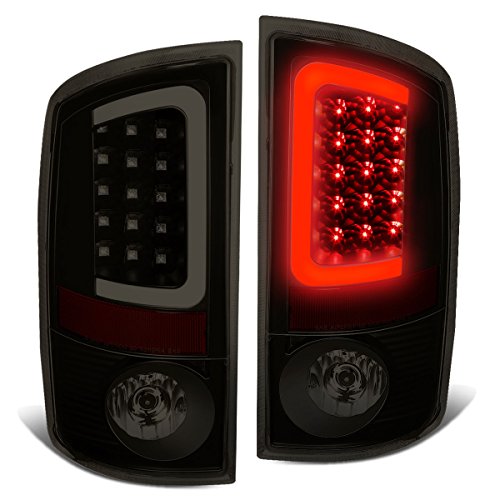 DNA Motoring TL-DRAM05-LED-3D-BK-SM Tail Light Assembly (Passenger & Driver Side)
