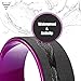 Forbidden Road Yoga Wheel Exercise Wheel Prop for Release Tight Chest and Shoulders Deepen Back Bend Stretching and Improving Yoga Poses and Flexibility Balance and Core Strength