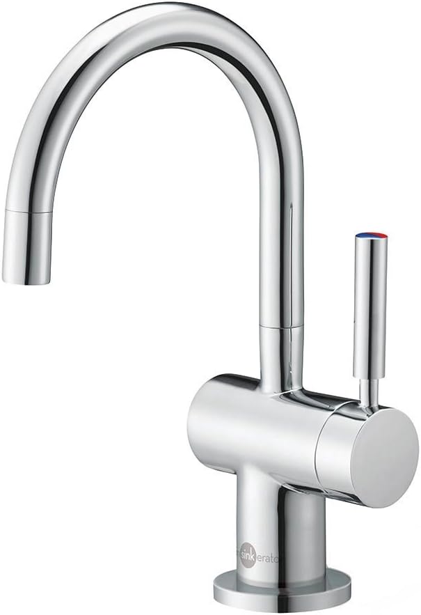 InSinkErator F-HC3300C Indulge Modern Instant Hot and Cold Water Dispenser Faucet, Chrome
