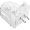Wall Charger for Oral-B Braun Electric Toothbrush, Wireless Electric Toothbrush Wall Charger for Oral-B and Braun Most Models (Excluding IO Series and Pulsonic Series) (White)