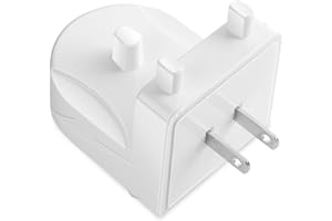 KOPBTBOY Wall Charger for Oral-B Braun Electric Toothbrush, Wireless Electric Toothbrush Wall Charger for Oral-B and Braun Most Models (Excluding IO Series and Pulsonic Series) (White)