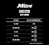Mitre Ultimatch Football Enhanced Control Durability Added Accuracy White/Black view 7