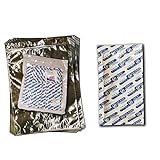 10 - 5 Gallon Mylar Pro Bags (20x30 Inch) Extreme 5.25 Mil Zip Lock + 10 - 2000cc Oxygen Absorbers Combo Pack - Long Term Food Storage Supplies for Your Emergency, Disaster, and Survival Preparedness.