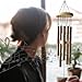 ABBLE 29“ Classic Aluminum Wind Chimes,5 Aluminum Alloy Tube and Wood Design, Durable and Hand Tuned, Music Collection for Outdoor Patio, Gift, Bronze