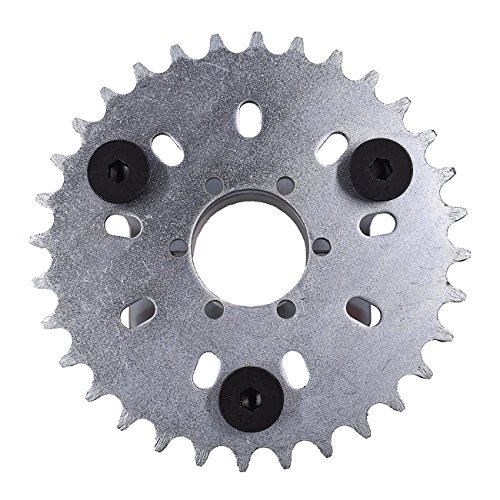 UAUS 40 T Sprocket with CNC Adapter Fit 1.5 inch hub 415 Chain 49cc 50cc 66cc 80cc 2 Stroke Motorized Bike Motorised Bicycle