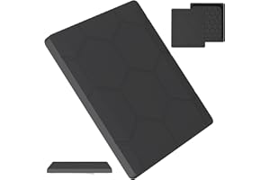 CYBERSTATION Starlink Mini Cover Case, Liquid Silicone Protective Cover for Star Link Mini Satellite Dish Waterproof & Shockproof Starlink Minis Accessories Protection Case for Outdoor Uses, Black