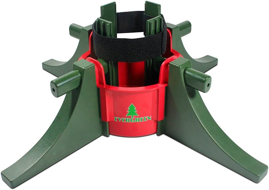 Amazon.com: Evergreen Christmas Tree Stand for Real Live Trees - Up to
