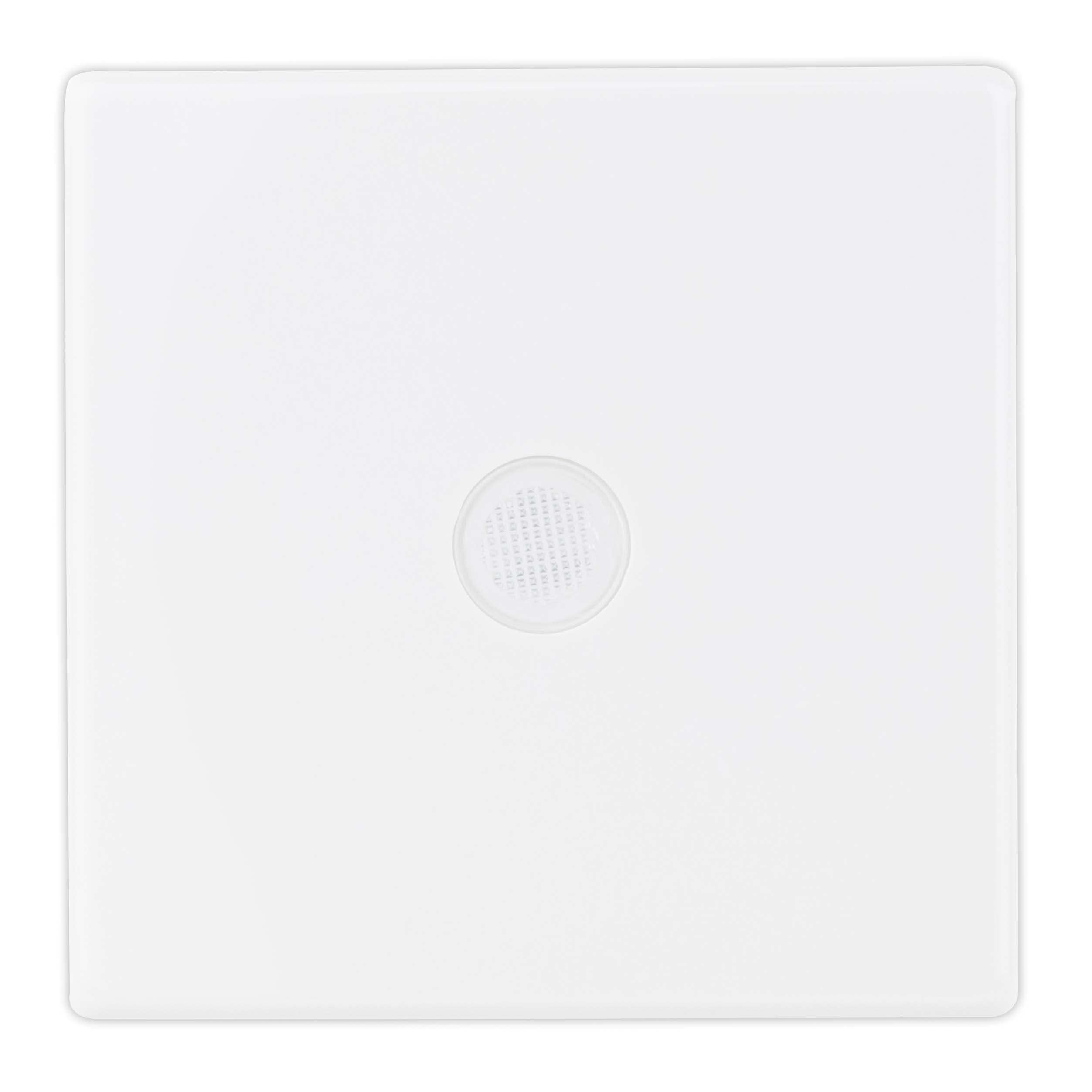 REV 0236460106 Quadro Cover for Control, Button or A/W Switch, White, Kontroll, Taster, A/W