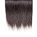 YIROO 7A Brazilian Virgin Straight Hair Weave 1 Bundle 100% Unprocessed Brazilian Virgin Human Hair Weave Extensions Natural Color 95-100g/pc