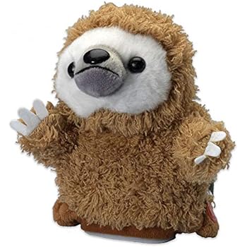 Amazon.com: Bits and Pieces - Chatty The Talk Back Sloth - Talking Sloth What You Say Mimicry ...