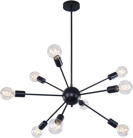 mid century retro ceiling light