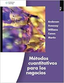 Metodos Cuantitativos Para Los Negocios Spanish Edition