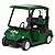 12 pcs in Box: 4Â½" Die-cast Metal Golf Cart (Green/Red/White)