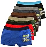 ToBeInStyle Boy's Pack of 6 Seamless Boxer Briefs 