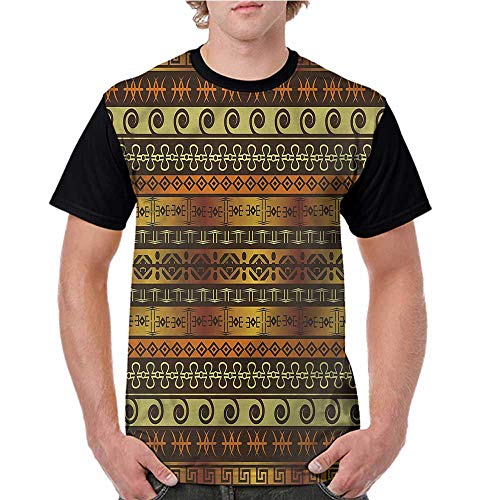Men's Short Sleeve,Zambia,Traditional Ceremonial S-XXL Casual Shirts - Thumbnail 3