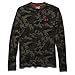 Under Armour Amplify Camo Thermal Crew - Men's Rough / Red / Black XL