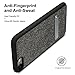 BENKS iPhone 8 7 Protective Case with Self Kick Stand Flip Cover, 1.8mm Thickness Slim Skin with Invisible Metal Plate Build-in, Work with Magnetic Car Mount (Black for iPhone 7 8, 4.7-Inch)