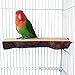 Bird Perch Stand, Parrot Birdcage Natural Stand, Pet Applewood Playstand for Gerbil Hamster Budgie Cockatiel Parrot Rat Parakeet, Bird Climbing Stairs for Conure Parakeet Budgie Cockatiels Lovebirdsthumb 4