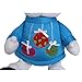 HollyHOME Stuffed Animal Christmas Snowman Plush Toy Home Decorations Festival Birthday Gift for Kids 15 inches in Blue Sweater