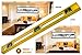 Best Plastic Level From mysonder - 24 inch - Heavy-duty And Light-weight Level - Horizontal & Vertical Levels - Can Be Read From 360 Degrees - Printed Measuring Scale - Money-Back Guarantee