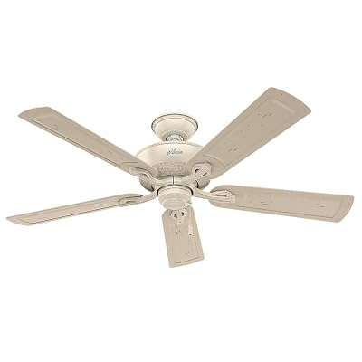 Cottage White Wet Rated Ceiling Fan 