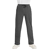 Flygo Boys Sweatpants Fleece Jogger Sherpa Lined Boys Athletic Pants Kids Sweatpants with Pockets