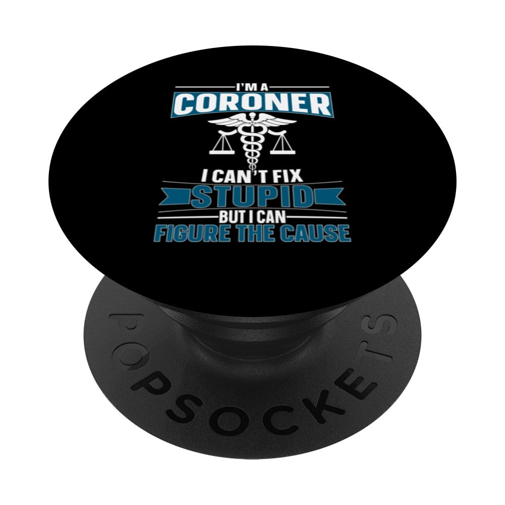 Autopsy Medical Examiner Coroner PopSockets Swappable PopGrip