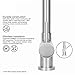 VIGO Gramercy 17'' H Single Handle Pull-Down Spout Kitchen Faucet in Stainless Steel-VG02008ST