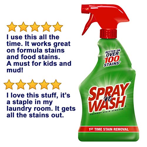 Spray 'n Wash PreTreat Laundry Stain Remover, 22 fl oz Bottle Pricepulse